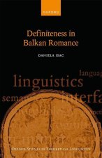 Definiteness in Balkan Romance (Hardback)