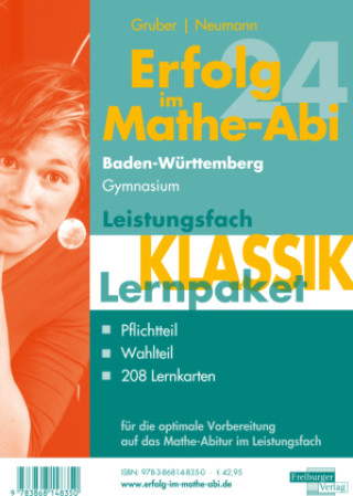 Erfolg im Mathe-Abi 2024 Lernpaket Leistungsfach 'Klassik' Baden-Württemberg Gymnasium, 3 Teile