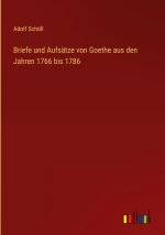 Briefe und Aufsätze von Goethe aus den Jahren 1766 bis 1786