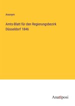 Amts-Blatt für den Regierungsbezirk Düsseldorf 1846