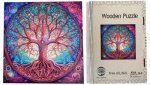 Dřevěné puzzle Tree of Life A4