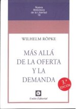MAS ALLA DE LA OFERTA Y LA DEMANDA 3ª EDICION