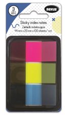 Znaczniki 2 x 4,4cm 3 kolorów