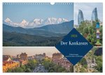 Der Kaukasus - Entdeckungen zwischen Asien und Europa (Wandkalender 2024 DIN A3 quer), CALVENDO Monatskalender