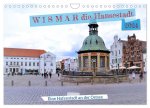 WISMAR die Hanststadt (Wandkalender 2024 DIN A4 quer), CALVENDO Monatskalender