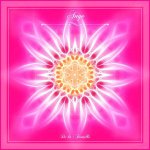 Tenture du mandala de l'Ange de la Famille
