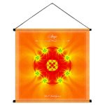 Tenture du mandala de l'Ange de l'Indulgence