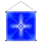 Tenture du mandala de l'Ange de la Liberté