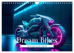 Dream Bikes - Motorräder aus der Zukunft (Wandkalender 2024 DIN A4 quer), CALVENDO Monatskalender