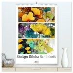 Ginkgo Biloba Schönheit (hochwertiger Premium Wandkalender 2024 DIN A2 hoch), Kunstdruck in Hochglanz