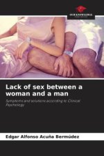 Lack of sex between a woman and a man