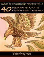 Livros de colorir para adultos vol. 4