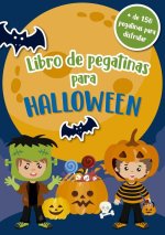 Libro de Pegatinas Para Halloween