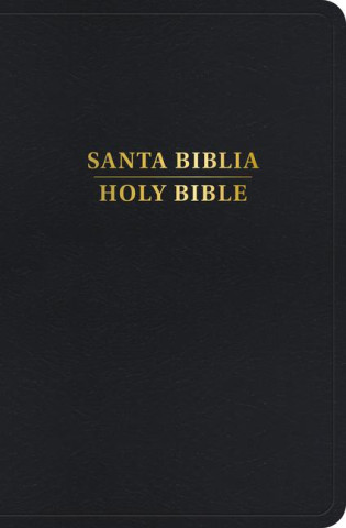 Rvr 1960/KJV Biblia Bilingüe Tama?o Personal, Negro Imitación Piel Con Índice (2024 Ed.) (Książka)
