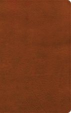 NASB Single-Column Personal Size Bible, Burnt Sienna Leathertouch