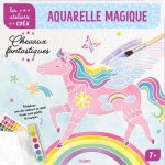 Aquarelle magique. Chevaux fantastiques