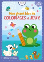 Mon grand bloc de coloriages et jeux - 2024