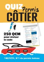 Bloc Quiz permis côtier - 250 QCM pour tester vos connaissances