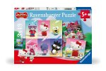 Ravensburger Kinderpuzzle 12001035 - Hello Kitty - 3x49 Teile Hello Kitty Puzzle für Kinder ab 5 Jahren