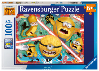 Ravensburger Kinderpuzzle 12001062 - Despicable Me 4 - 100 Teile XXL Despicable Me Puzzle fďż˝r Kinder ab 6 Jahren