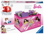 Ravensburger 3D Puzzle 11584 - Aufbewahrungsbox Barbie - Praktischer Organizer für Barbie Fans - Ideales Geschenk für Erwachsene und Kinder ab 8 Jahre