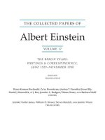 The Collected Papers of Albert Einstein, Volume 17 – The Berlin Years: Writings and Correspondence, June 1929–November 1930