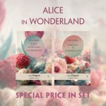 Alice in Wonderland Books-Set (with 2 MP3 audio-CDs) - Readable Classics - Unabridged english edition with improved readability, m. 2 Audio-CD, m. 2 A