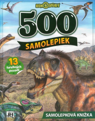 500 Samolepiek/ Dinosaury