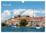 ?ibenik - Mittelalterliche Metropole in Kroatien (Wandkalender 2024 DIN A4 quer), CALVENDO Monatskalender