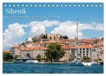 ?ibenik - Mittelalterliche Metropole in Kroatien (Tischkalender 2024 DIN A5 quer), CALVENDO Monatskalender