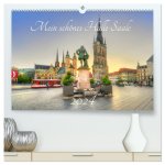 Mein schönes Halle Saale 2024 (hochwertiger Premium Wandkalender 2024 DIN A2 quer), Kunstdruck in Hochglanz