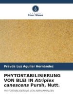 PHYTOSTABILISIERUNG VON BLEI IN Atriplex canescens Pursh, Nutt.