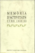 MEMORIA DACTIVITATS CURS 1989 1990