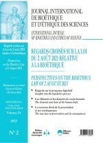 Journal International de Bioéthique et d'Ethique des Sciences 2-2023