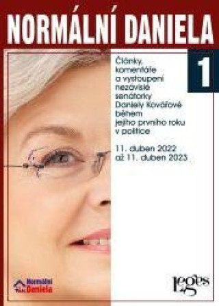 Normďż˝lnďż˝ Daniela 1 - ďż˝lďż˝nky, komentďż˝ďż˝e a vystoupenďż˝ nezďż˝vislďż˝ senďż˝torky Daniely Kovďż˝ďż˝ovďż˝ bďż˝hem jejďż˝ho prvnďż˝ho roku v politice. 11. duben 2022 aďż˝ 11. d