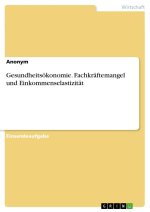 Gesundheitsökonomie. Fachkräftemangel und Einkommenselastizität