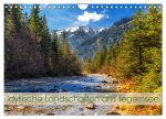 Idyllische Landschaften am Tegernsee (Wandkalender 2024 DIN A4 quer), CALVENDO Monatskalender
