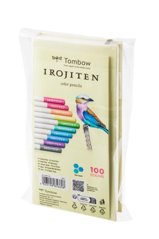 Tombow Pastelky IROJITEN - set Pale tone l, 10 odstďż˝nďż˝