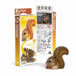 EUGY - 3D Bastelset Eichhörnchen