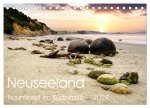 Neuseeland Trauminsel im Südpazifik (Tischkalender 2024 DIN A5 quer), CALVENDO Monatskalender