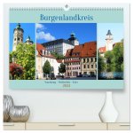 Burgenlandkreis - Naumburg, Weißenfels, Zeitz (hochwertiger Premium Wandkalender 2024 DIN A2 quer), Kunstdruck in Hochglanz