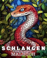 Schlangen Malbuch