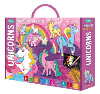 Unicorns. Mega box arts & crafts