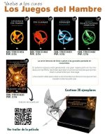 LOTE JUEGOS DEL HAMBRE 23 P