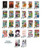 LOTE COMICS PANINI 23 P