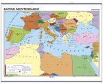 BACINO MEDITERRANEO FISICO POLITICO