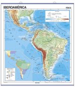 IBEROAMZRICA FISICO POLITICO