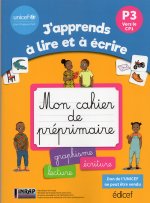 Mon cahier de pré-primaire Lecture Ecriture P3 (GS) Marché UNICEF