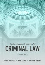 Smith, Hogan and Ormerod's Criminal Law 17/e (Paperback)