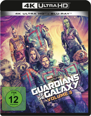 Guardians of the Galaxy 4K. Vol.3, 1 UHD-Blu-ray + 1 Blu-ray